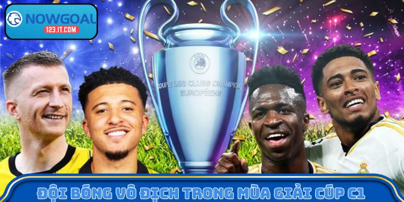 Những đội bóng vô địch trong mùa giải Cúp C1